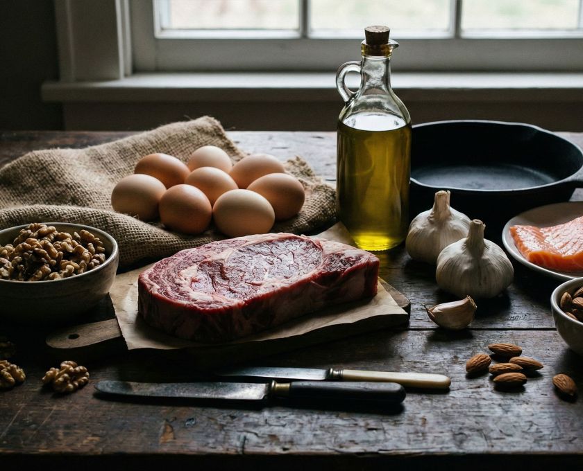 Alimentos que apoyan naturalmente la testosterona y la fuerza masculina