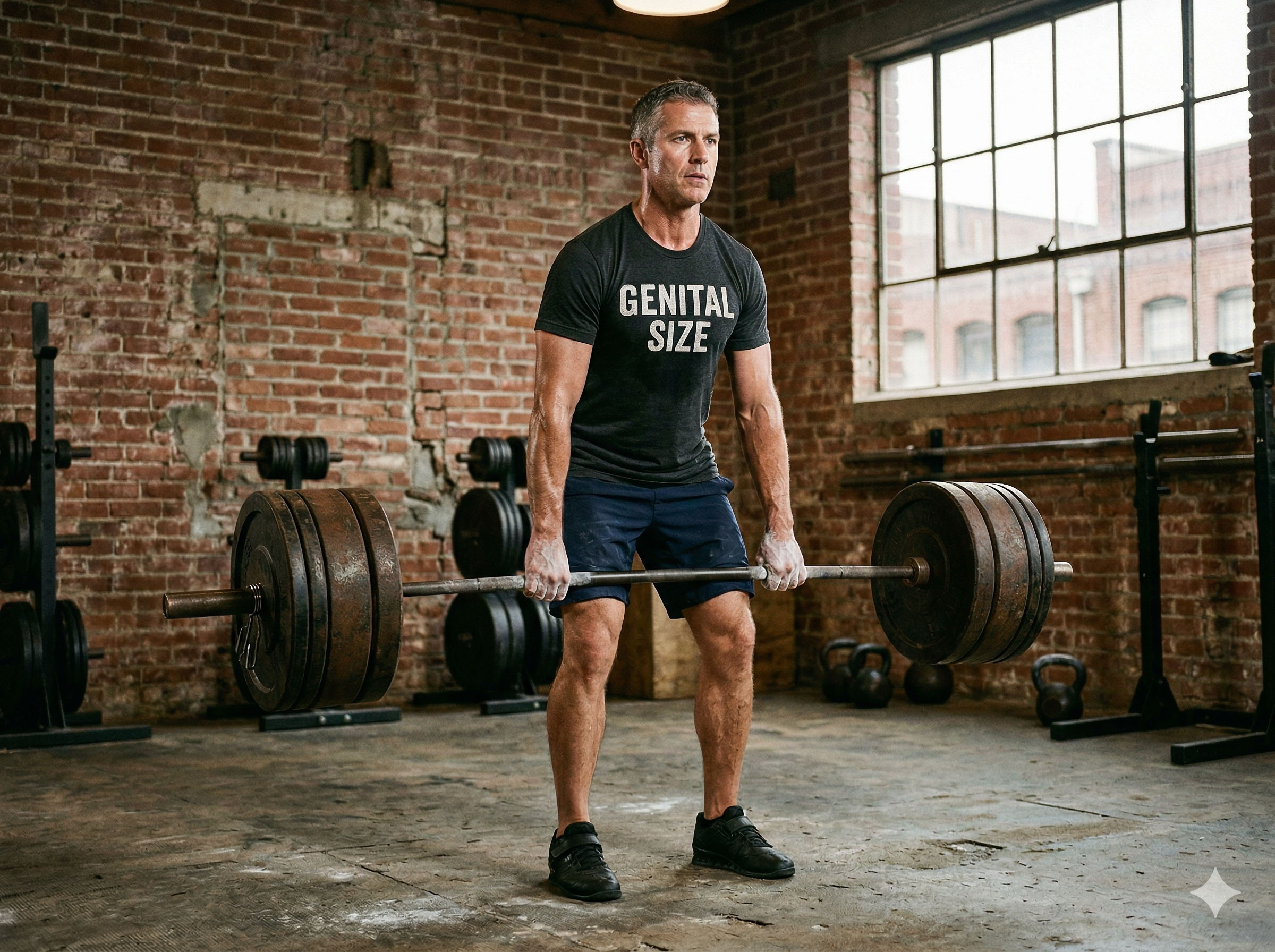 Man in his forties training outdoors — representing active midlife masculinity and hormonal health