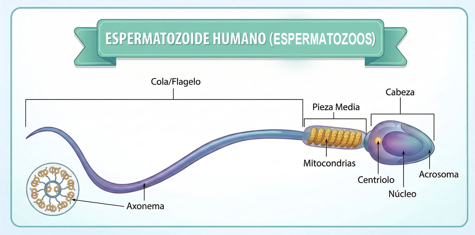 El espermatozoide humano