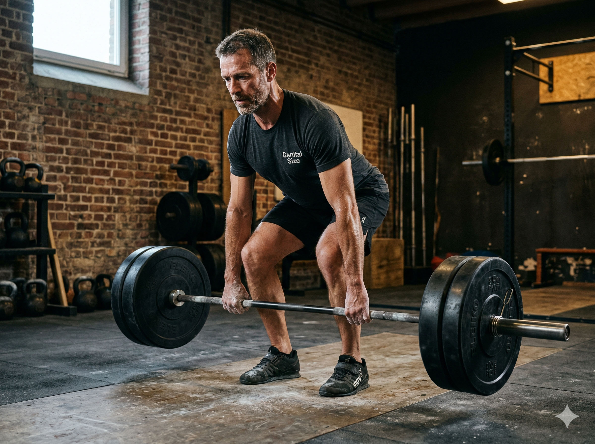 Homme dans la quarantaine s'entraînant en extérieur — représentant la masculinité active et la santé hormonale