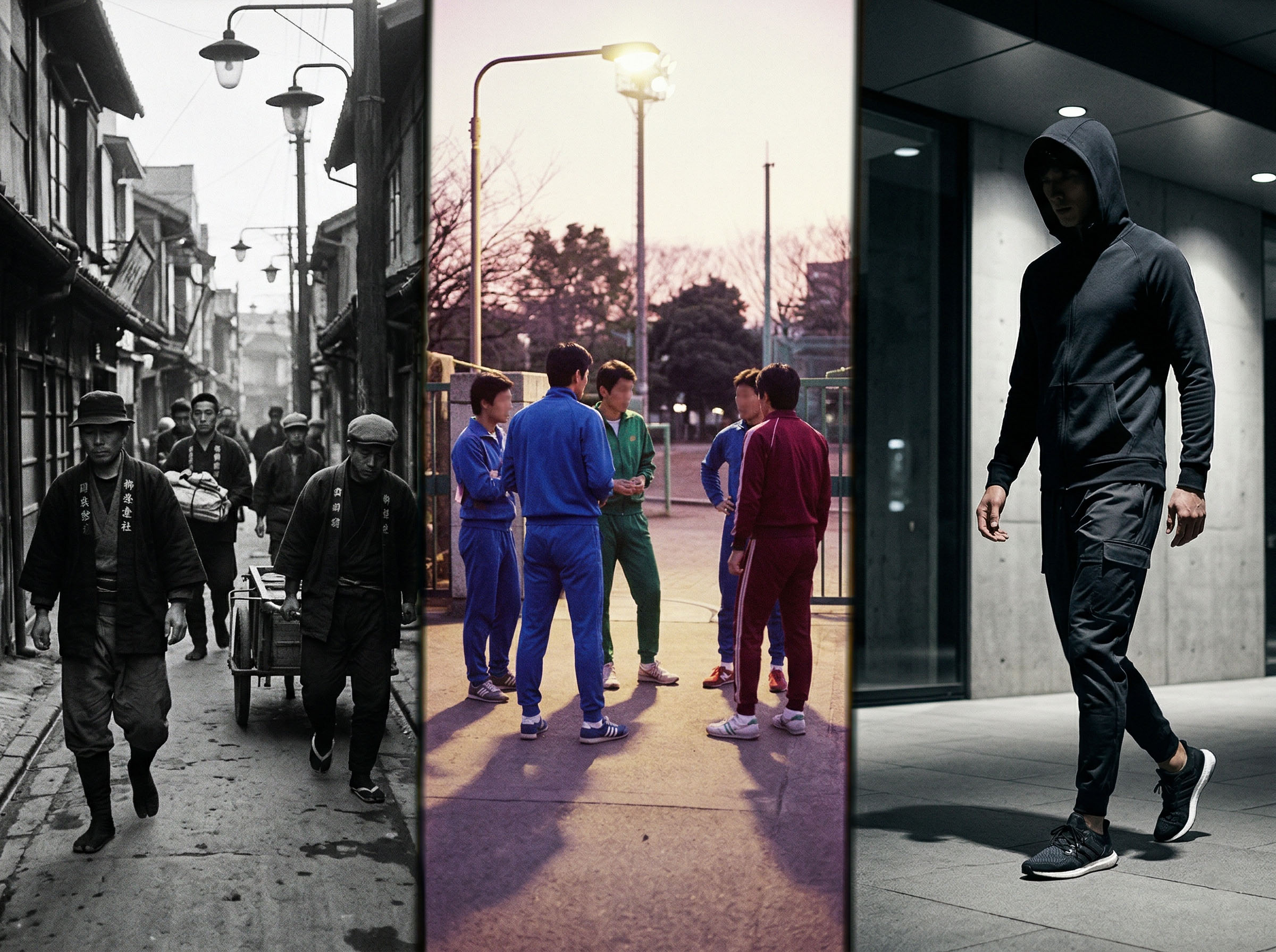 世代を超えた国別の男性平均身長の比較。韓国人男性は2世代で約8cm増加している。