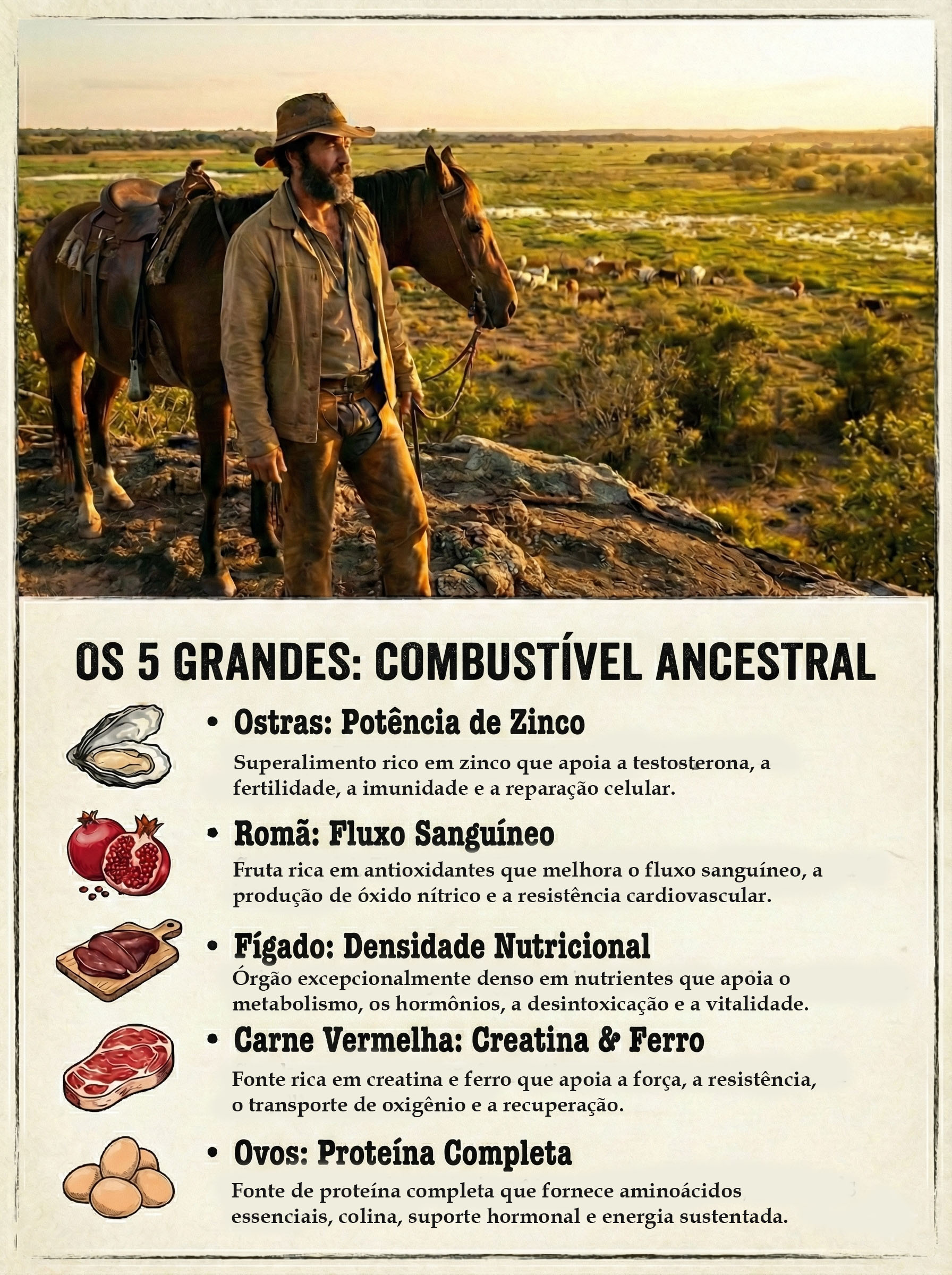 os 5 principais alimentos energéticos ancestrais