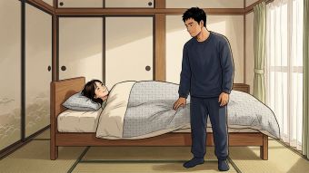 男性のパフォーマンスを象徴する強さと集中力を示す男性。