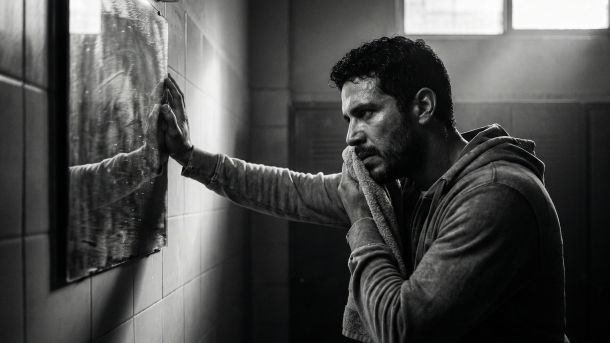 Un hombre seguro de s&iacute; mismo centrado en su rendimiento f&iacute;sico y mental.