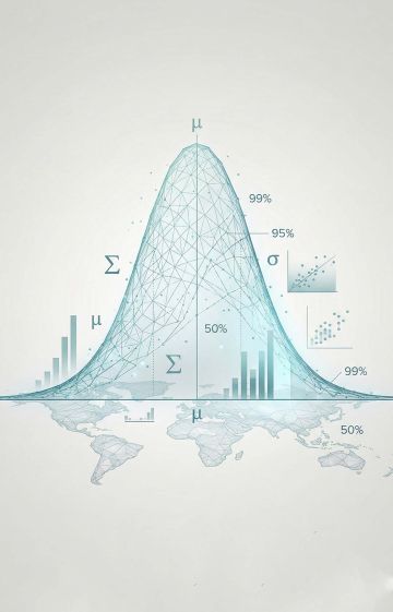 Visualizing the standard distribution ("the average") of global biometric data.