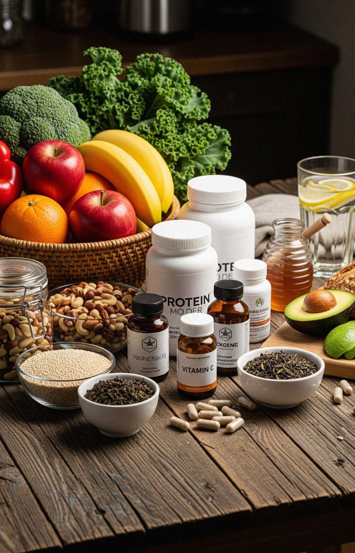 Healthy performance foods and supplements for men’s nutrition