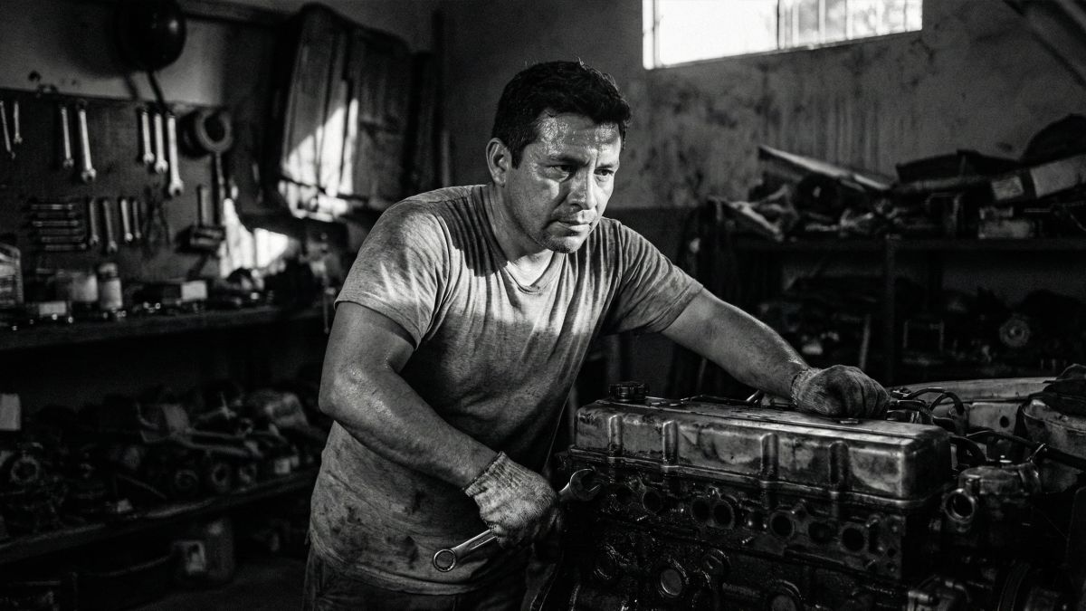 Un hombre en forma realizando un entrenamiento de fuerza para mejorar su edad metab&oacute;lica.