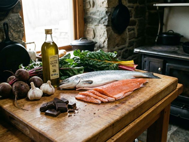 Foods that support blood flow and sexual performance in men