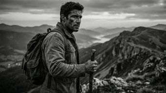 Un hombre musculoso entrenando en un entorno agreste representando la vitalidad masculina tradicional.