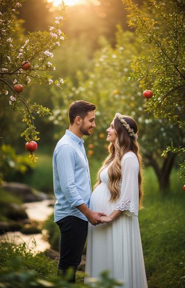 Couple embracing while discussing fertility and sexual health.