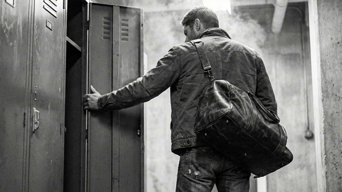 Ein Mann, der Stärke und Gelassenheit ausstrahlt und maskulines Vertrauen repräsentiert.