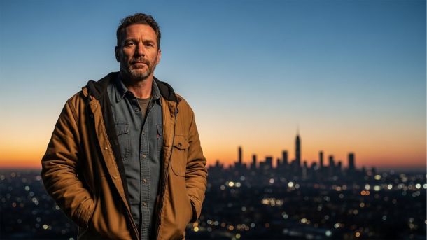 Man reflecting on identity beyond work and career success